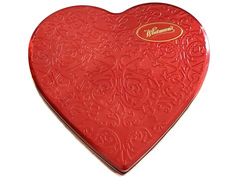 baking in a metal tin valentine candy box|Heart Tins .